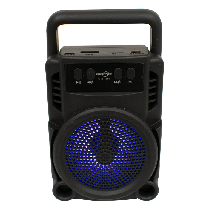 Parlante Altavoz Bluetooth Con Radio Fm, Gts-1283, 6,5 Pulgadas
